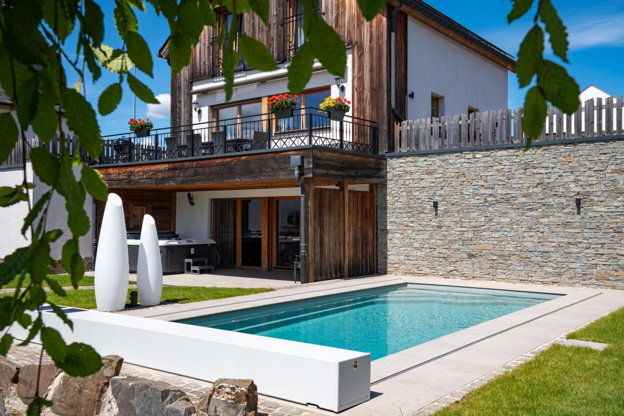 Chalets Petry Spa & Relax Bettel Exterior foto